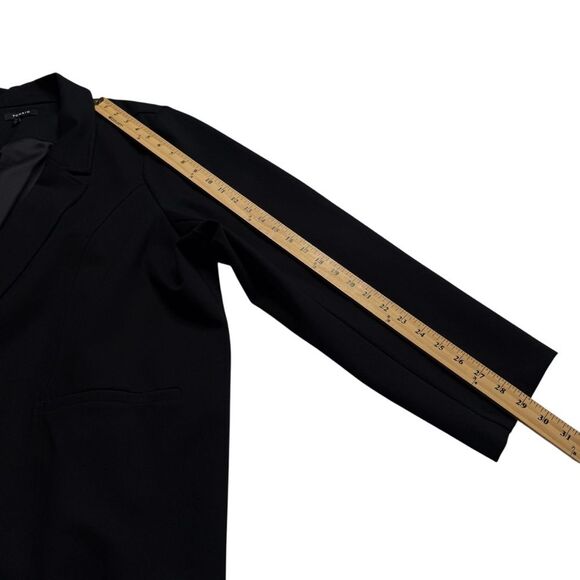 Torrid Chelsea Luxe Ponte Blazer Deep Black Sz 4 (4X/26) - Picture 12 of 16